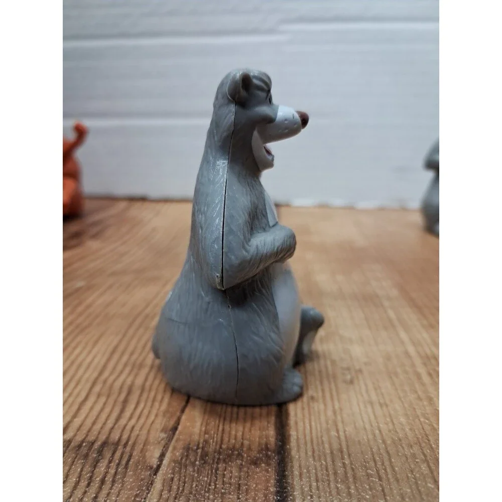 Disney The Jungle Book Baloo the Bear Wind Up McDonald's Happy Meal Toy Vtg 1989